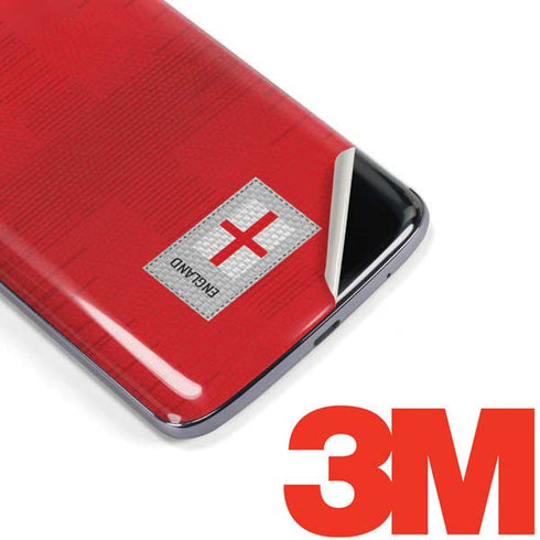 England Soccer Flag Moto E5 Plus Skin