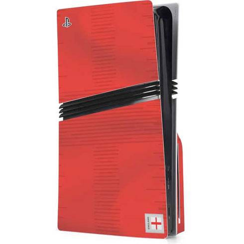England Soccer Flag PS5 Pro Disk Console Skin