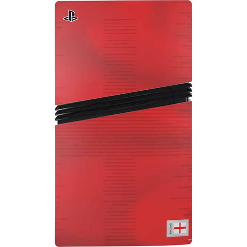 England Soccer Flag PS5 Pro Disk Console Skin