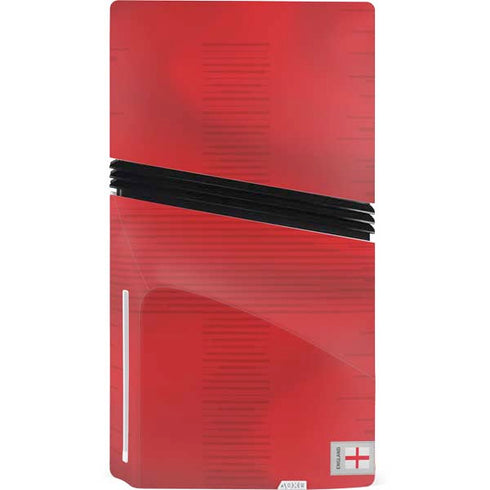 England Soccer Flag PS5 Pro Disk Console Skin