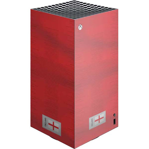 England Soccer Flag XBox Series X Digital Edition Console Skin
