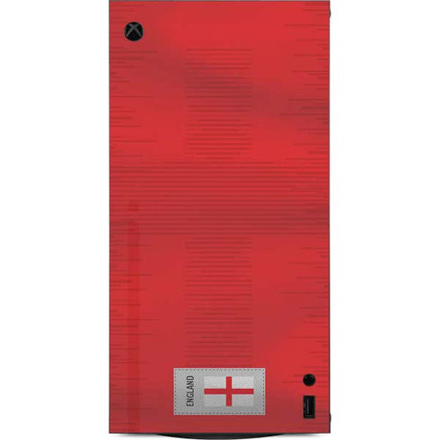 England Soccer Flag XBox Series X Digital Edition Console Skin