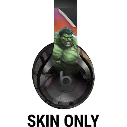 Marvel Enraged Hulk Beats Studio Pro Wireless Headphones Skin