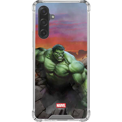 Marvel Enraged Hulk Galaxy A17 Clear Case