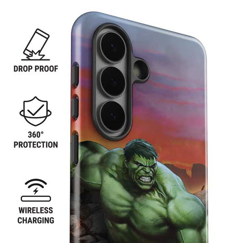 Marvel Enraged Hulk Galaxy S26 Plus Impact Case