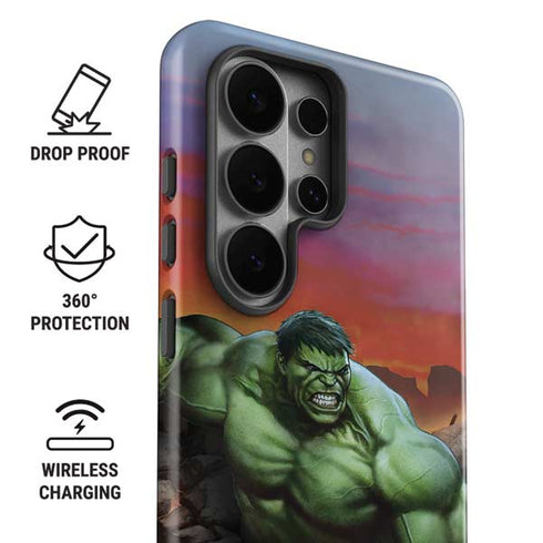 Marvel Enraged Hulk Galaxy S26 Ultra Impact Case