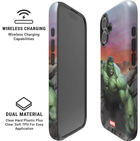 Marvel Enraged Hulk iPhone 16 Magsafe Impact Case