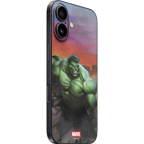Marvel Enraged Hulk iPhone 16 Plus Skin