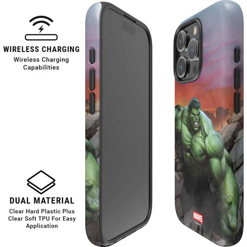Marvel Enraged Hulk iPhone 16 Pro Magsafe Impact Case