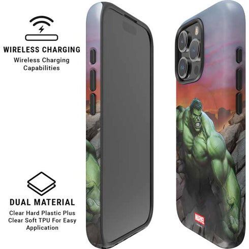 Marvel Enraged Hulk iPhone 16 Pro Max Magsafe Impact Case