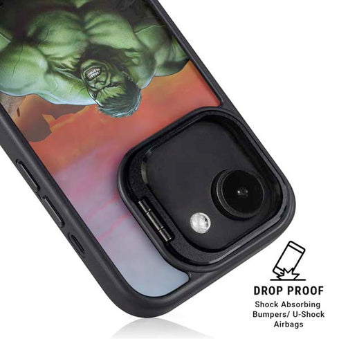 Marvel Enraged Hulk iPhone 16e Kickstand Case