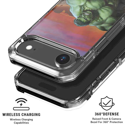 Marvel Enraged Hulk iPhone 17 Air Clear Case