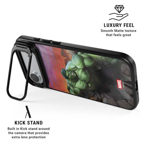 Marvel Enraged Hulk iPhone 17 Air Kickstand Case