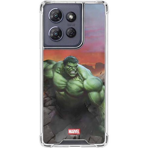 Marvel Enraged Hulk Moto G Stylus 5G (2025) Clear Case
