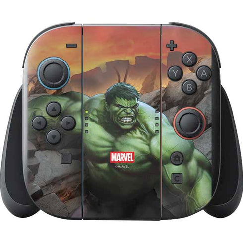 Marvel Enraged Hulk Nintendo Switch 2 (2025) with Joy-Con Skin