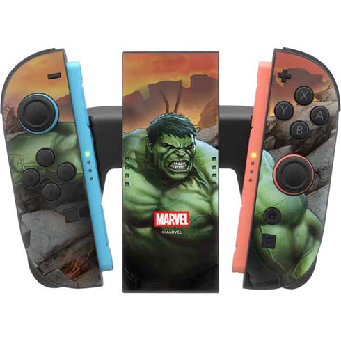 Marvel Enraged Hulk Nintendo Switch 2 (2025) Joy-Con Controller Skin