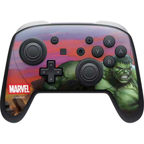 Marvel Enraged Hulk Nintendo Switch 2 (2025) Pro Controller Skin