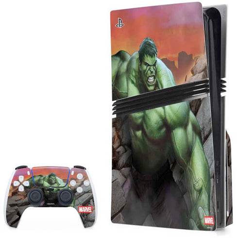Marvel Enraged Hulk PlayStation PS5 Skins