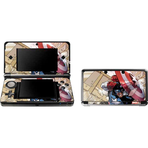 Marvel Captain America Epic Shield Break 3DS (2011) Skin