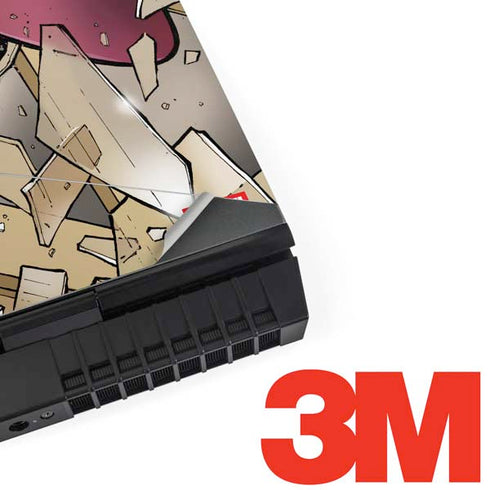 Marvel Captain America Epic Shield Break Dell Alienware Skin