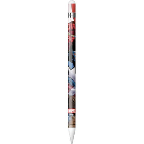Marvel Captain America Epic Shield Break Apple Pencil (1st Gen, 2017) Skin