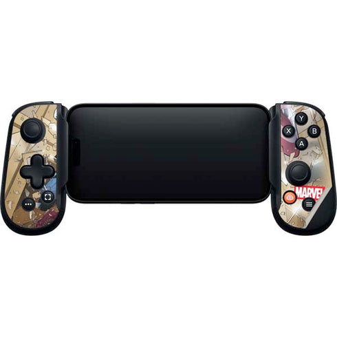 Marvel Captain America Epic Shield Break Backbone One for iPhone Game Controller Skin