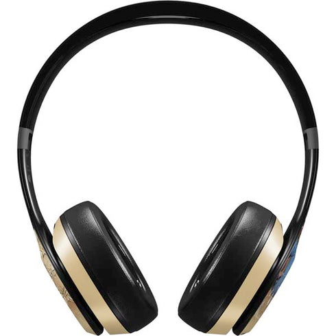 Marvel Captain America Epic Shield Break Beats Solo 4 Wireless Headphones Skin