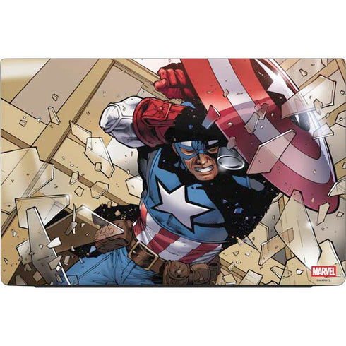 Marvel Captain America Epic Shield Break Dell Vostro Skin