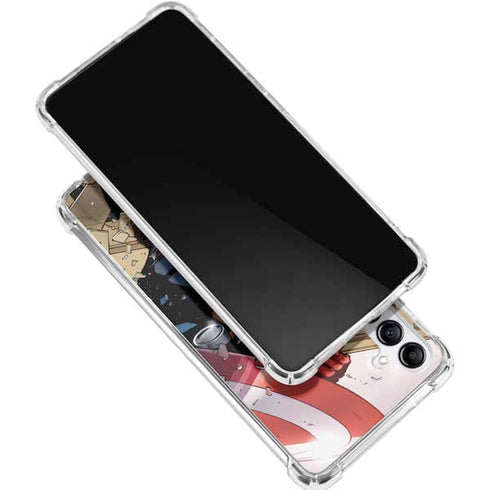 Marvel Captain America Epic Shield Break Gabb Phone 4 Clear Case