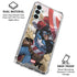 Marvel Captain America Epic Shield Break Galaxy A13 5G Clear Case