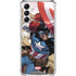Marvel Captain America Epic Shield Break Galaxy A14 5G Clear Case