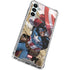 Marvel Captain America Epic Shield Break Galaxy A14 5G Clear Case