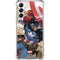 Marvel Captain America Epic Shield Break Galaxy A15 5G Clear Case