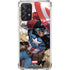 Marvel Captain America Epic Shield Break Galaxy A72 5G Clear Case