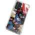 Marvel Captain America Epic Shield Break Galaxy A72 5G Clear Case