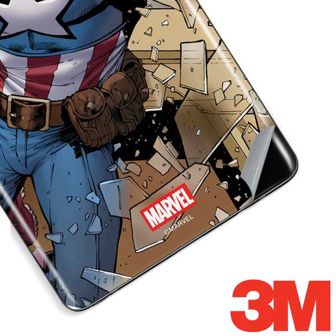 Marvel Captain America Epic Shield Break Galaxy Note 8 Skin