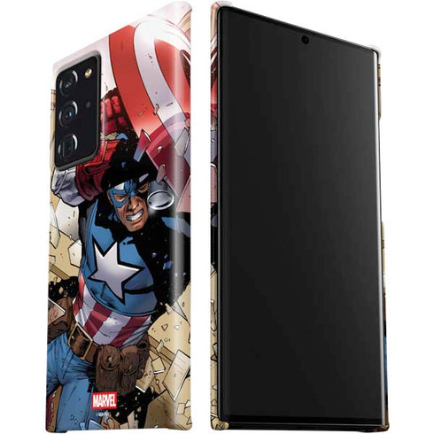 Marvel Captain America Epic Shield Break Galaxy Note20 Ultra 5G Lite Case