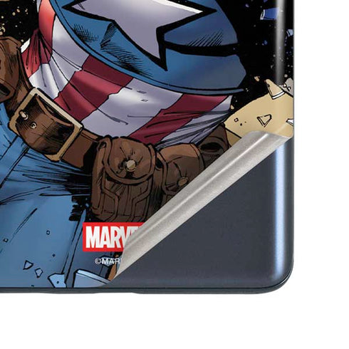 Marvel Captain America Epic Shield Break Galaxy S20 Fan Edition Skin