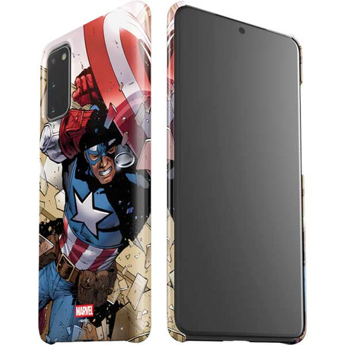 Marvel Captain America Epic Shield Break Galaxy S20 Lite Case