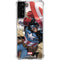 Marvel Captain America Epic Shield Break Galaxy S21 FE Clear Case