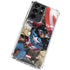 Marvel Captain America Epic Shield Break Galaxy S21 Ultra 5G Clear Case