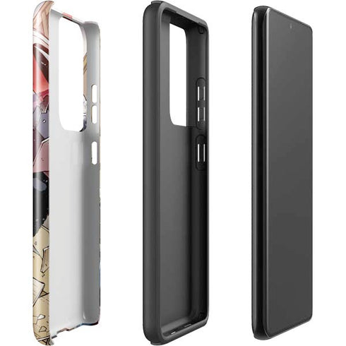 Marvel Captain America Epic Shield Break Galaxy S21 Ultra 5G Pro Case