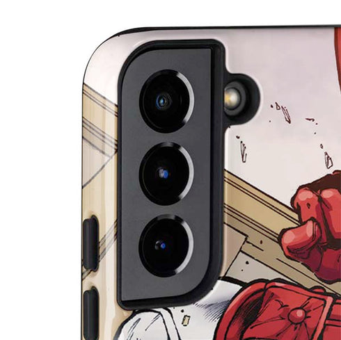 Marvel Captain America Epic Shield Break Galaxy S22 Pro Case