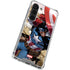 Marvel Captain America Epic Shield Break Galaxy S23 Clear Case