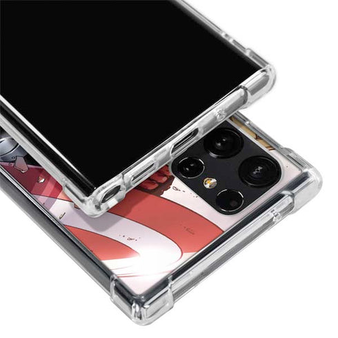 Marvel Captain America Epic Shield Break Galaxy S23 Ultra Clear Case