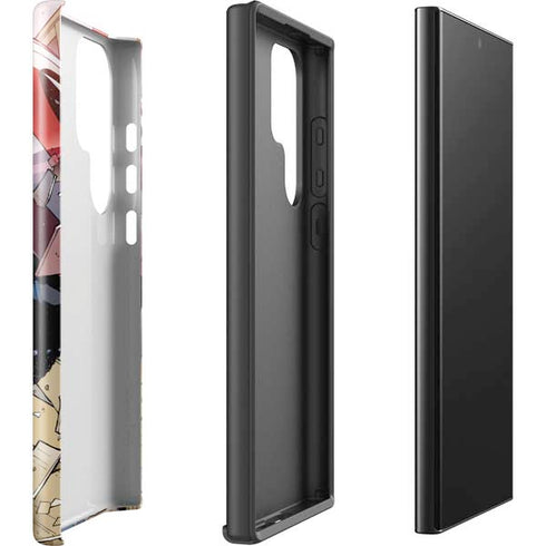Marvel Captain America Epic Shield Break Galaxy S23 Ultra Pro Case