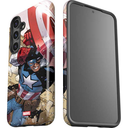 Marvel Captain America Epic Shield Break Galaxy S24 Impact Case