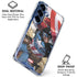 Marvel Captain America Epic Shield Break Galaxy S25 Plus Clear Case