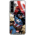Marvel Captain America Epic Shield Break Galaxy S26 Clear Case