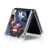 Marvel Captain America Epic Shield Break Galaxy Z Flip5 5G Clear Case